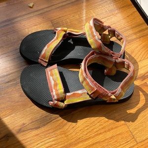 Teva Women's Sandals in Black and Multicolor